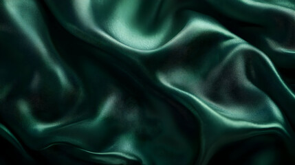 Obraz premium Abstract Green Fabric Texture Background