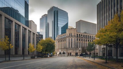 street in the city | Ai Generative