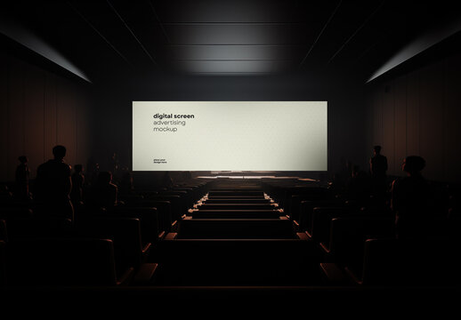 Digital Screen Mockup Generated with AI