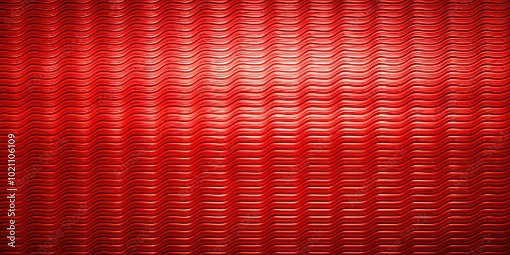 Aufkleber Abstract Red Wavy Pattern A Textural and Geometric Background for Graphic Design and Visual Art