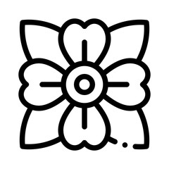 Magnolia line icon © HacaStudio