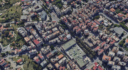 Reggio Calabria's Coastline from Above: Ionian Sea and Urban Landscape