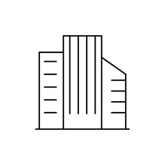 Company building icon, Office Icon