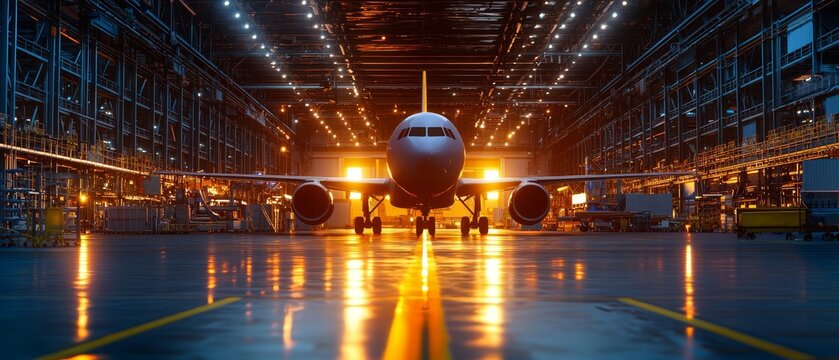 Resin and fiber composites being fabricated into aircraft components, Resin, Aerospace Manufacturing