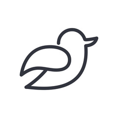 Bird Logo Template Icon