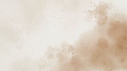 Abstract horizontal watercolor background. Hand drawn vector texture. Brush stroked painting pastel color watercolour