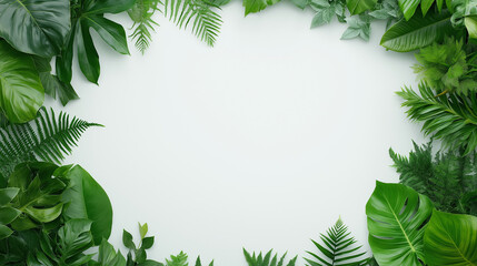 art poster design, jungle, white background, artistic.