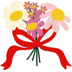 Flowers around on you