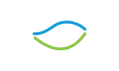 a graphic image with leaf line theme, white background. vector graphic base.