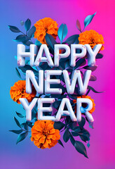 happy new year beautiful back ground