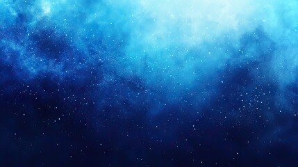 A mesmerizing cosmic background showcasing swirling shades of blue and starry specks, evoking a sense of wonder and tranquility.