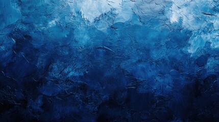 Abstract blue textured background showcasing deep shades and layers.
