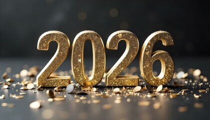 2026 New Year text effect

