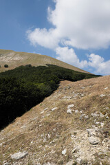 sky and clouds over the mountains
