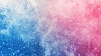 Fototapeta premium Dreamy gradient background in blue and pink hues with a textured look.