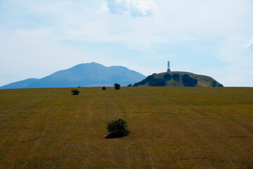landscape with mountains