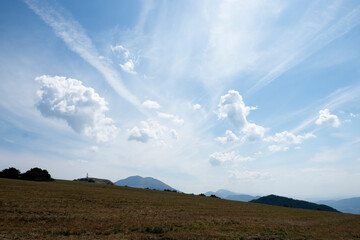 landscape with clouds