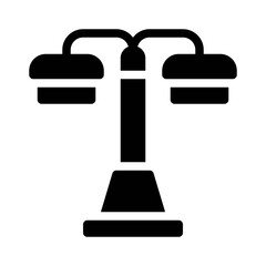 Street Light glyph icon