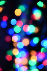 Fototapeta premium Lichter, defokussiert