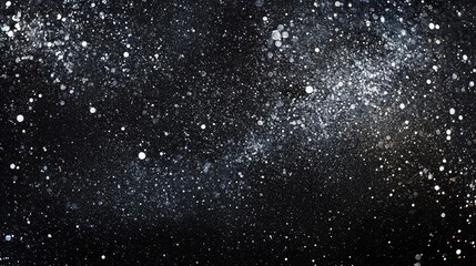 Obraz premium A mesmerizing cosmic scene filled with sparkling stars against a dark backdrop, creating a sense of wonder and mystery.