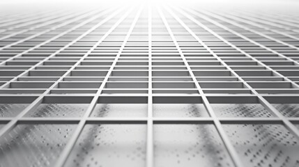 Abstract Metal Grid: Architecture & Design