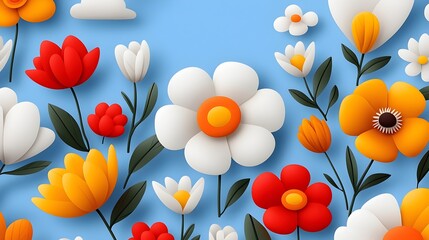 Floral Thank You Card Design with Bold Colorful Abstract Flower Patterns and Typography  Elegant Decorative for Greeting Invitation Banner or Poster