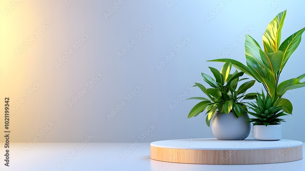Aufkleber sleek 3d business objects showcased on a clean white background featuring a modern minimalist corpor