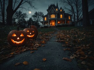 A chilling scream echoing through haunted halls sending shivers down spines