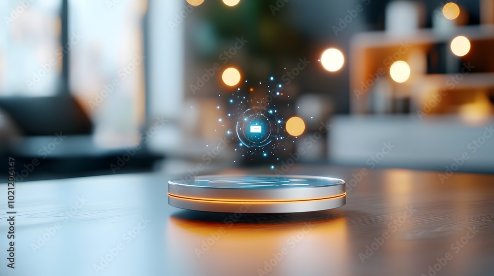 Poster Futuristic 3D Render of an E Commerce Website Depicting a Sleek High Tech Online Shopping Experience  Holographic Product Displays Floating Interface Elements and a Clean