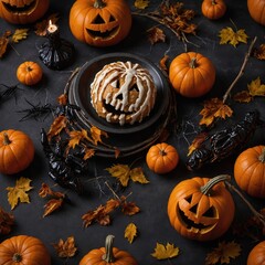 A chilling scream pierces the Halloween night