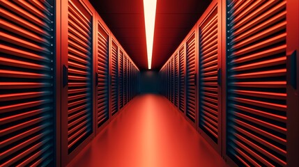 Futuristic Digital Security System with Complex Interface Advanced Firewall Protection and Intricate Access Protocols