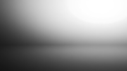  Silver metallic gradient background. Gray blurred chrome gradation. Aluminum dark pattern for banner design. 