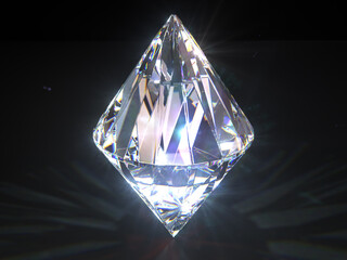 Diamond Crystal brilliance gem ore stone