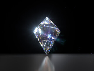 Diamond Crystal brilliance gem ore stone