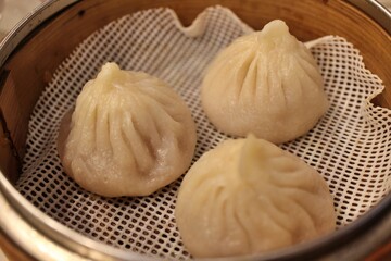 Northeastern Chinese cuisine: steamed lamb xiaolongbao