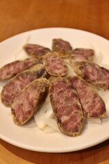 Northeastern Chinese cuisine: lamb sausages