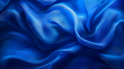 Obraz premium Abstract Blue Fabric Background