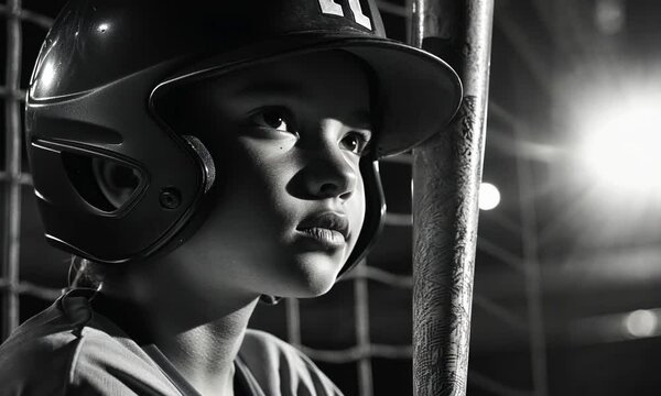 Young Baseball Player