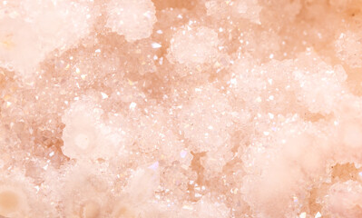Obraz premium Brilliant Precious stones. Mineral crystals in the natural environment. Texture of precious and semiprecious stones. Seamless background of colored shiny surface of precious stones. Argonium white.