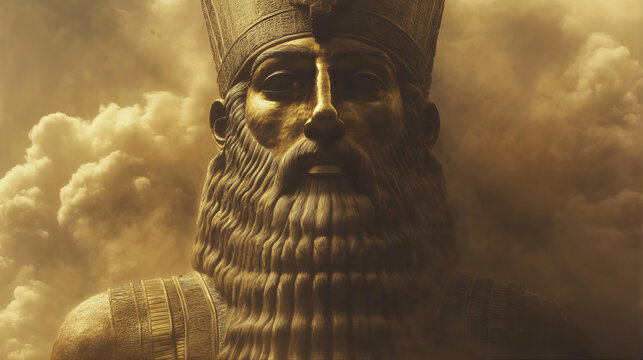 King Nebuchadnezzar of the ancient Babylon empire reigned between 605 to 562 B.C.  Chaldean king Nebuchadnezzar of Babylonian empire. King cyrus, Gilgamesh