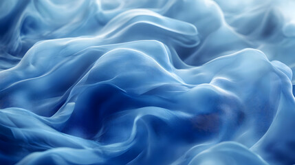 Obraz premium Blue Abstract Fabric Texture Background