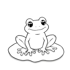 frog coloring book