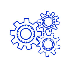Gears symbolizing teamwork