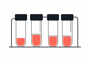 The process of blood analysis in a medical laboratory using specialized equipment and test tubes to ensure reliable and accurate test results.