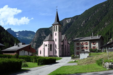 Kirche in Trient, Wallis