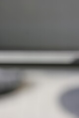 A dream view of light shining on a wall.