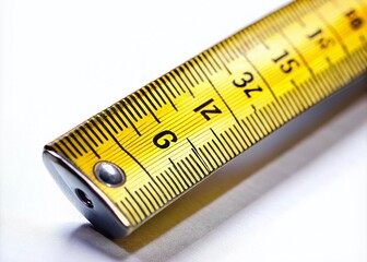 Close-Up of Centimeter Measurements on a Measuring Tape for Accurate Measurement and Design Projects