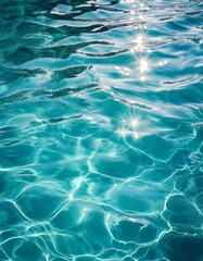 Obraz premium Sparkling blue water