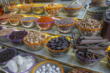 Spice market in Dubai, United Arab Emirates