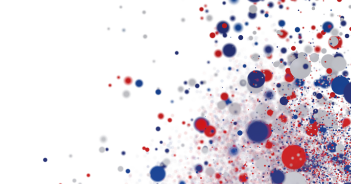 stars confetti on american independence day